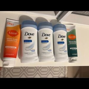 5 New Deodorant bundle